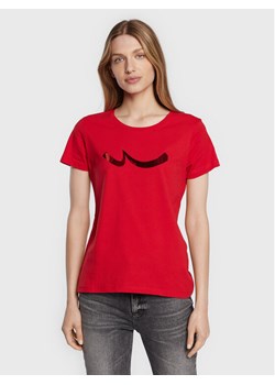 LTB T-Shirt Tilobe 80266 6089 Czerwony Regular Fit ze sklepu MODIVO w kategorii Bluzki damskie - zdjęcie 182610042