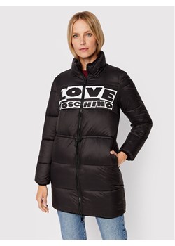 LOVE MOSCHINO Kurtka przejściowa WK49002T 363A Czarny Regular Fit ze sklepu MODIVO w kategorii Kurtki damskie - zdjęcie 182610062