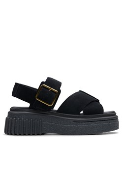 Clarks Sandały Evamar Wish 26181199 Czarny ze sklepu MODIVO w kategorii Sandały damskie - zdjęcie 182610093