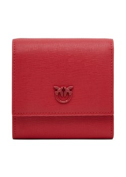 PINKO Mały Portfel Damski Flap Wallet PE 25 PCPL 104355 A29P Czerwony ze sklepu MODIVO w kategorii Portfele damskie - zdjęcie 182610104