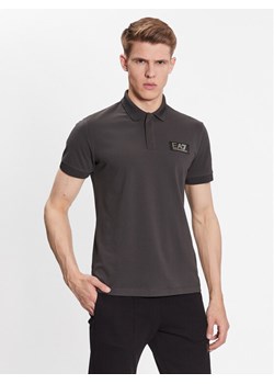 EA7 Emporio Armani Polo 3RPF01 PJ5AZ 1997 Szary Regular Fit ze sklepu MODIVO w kategorii T-shirty męskie - zdjęcie 182610141