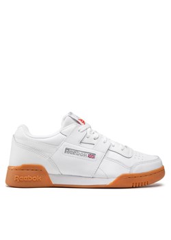 Reebok Sneakersy Workout Plus CN2126 Biały ze sklepu MODIVO w kategorii Buty sportowe męskie - zdjęcie 182610261