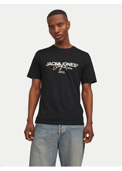 Jack&Jones T-Shirt Joraruba 12255452 Czarny Standard Fit ze sklepu MODIVO w kategorii T-shirty męskie - zdjęcie 182610313