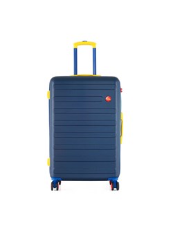 Semi Line Walizka duża T5847-3 Granatowy ze sklepu MODIVO w kategorii Walizki - zdjęcie 182610383