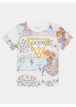 Guess T-Shirt N4GI23 K8HM3 Kolorowy Regular Fit ze sklepu MODIVO w kategorii Bluzki dziewczęce - zdjęcie 182610390