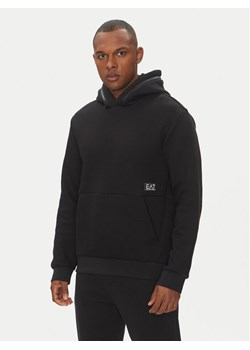 EA7 Emporio Armani Bluza 7M000141 AF13538 UC001 Czarny Regular Fit ze sklepu MODIVO w kategorii Bluzy męskie - zdjęcie 182610430