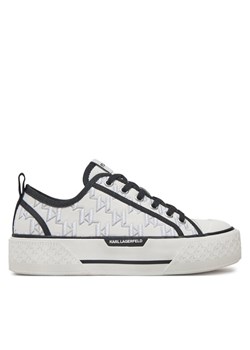 KARL LAGERFELD Trampki Kampus Max III KL60615 Biały ze sklepu MODIVO w kategorii Trampki damskie - zdjęcie 182610514