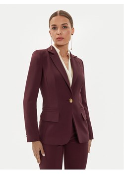 Elisabetta Franchi Marynarka GI-094-46E2-V500 Bordowy Regular Fit ze sklepu MODIVO w kategorii Marynarki damskie - zdjęcie 182610562
