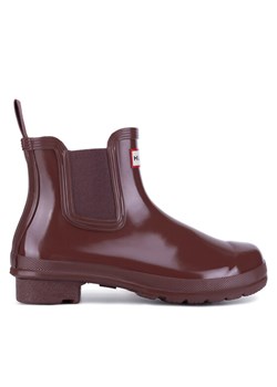 Hunter Kalosze WFS2078RGL Bordowy ze sklepu MODIVO w kategorii Kalosze damskie - zdjęcie 182610563