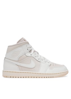 Nike Sneakersy Wmns Air Jordan 1 Mid BQ6472 201 Beżowy ze sklepu MODIVO w kategorii Buty sportowe damskie - zdjęcie 182610721
