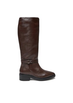 Calvin Klein Kozaki HW0HW02184 Brązowy ze sklepu MODIVO w kategorii Kozaki damskie - zdjęcie 182610730