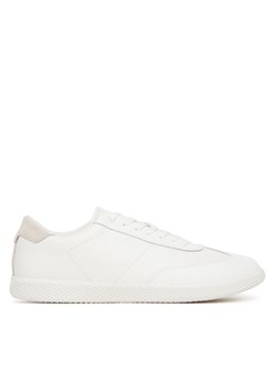 Calvin Klein Sneakersy Low Top Lace Up Tmbl Lth HM0HM01803 Biały ze sklepu MODIVO w kategorii Buty sportowe męskie - zdjęcie 182610733