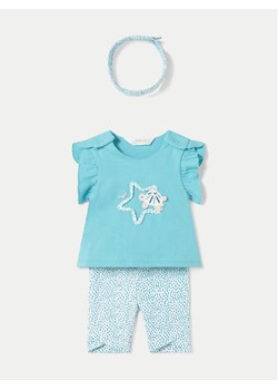 Mayoral Komplet t-shirt i legginsy 1792 Niebieski Regular Fit ze sklepu MODIVO w kategorii Komplety niemowlęce - zdjęcie 182610771