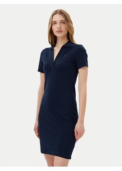 Tommy Hilfiger Sukienka codzienna WW0WW42567 Granatowy Slim Fit ze sklepu MODIVO w kategorii Sukienki - zdjęcie 182610773