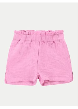 Coccodrillo Szorty materiałowe WC4119402HGK Różowy Relaxed Fit ze sklepu MODIVO w kategorii Spodenki dziewczęce - zdjęcie 182610814