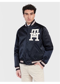 Tommy Hilfiger Kurtka bomber Varsity MW0MW29017 Granatowy Regular Fit ze sklepu MODIVO w kategorii Kurtki męskie - zdjęcie 182610891