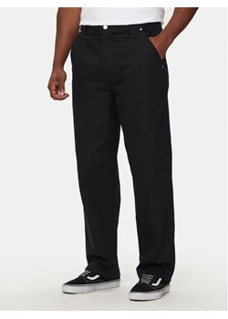 Converse Spodnie materiałowe M Converse Woven Pant 10026010-A02 Czarny Relaxed Fit ze sklepu MODIVO w kategorii Spodnie męskie - zdjęcie 182610911