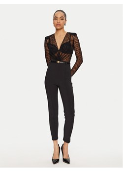 Elisabetta Franchi Kombinezon TU-021-46E2 Czarny Slim Fit ze sklepu MODIVO w kategorii Kombinezony damskie - zdjęcie 182610932