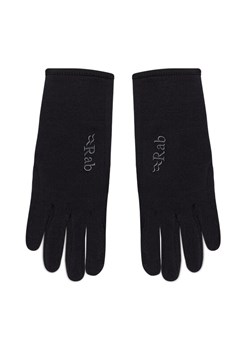 Rab Rękawiczki Damskie Power Stretch Pro Gloves QAG-48 Czarny ze sklepu MODIVO w kategorii Rękawiczki damskie - zdjęcie 182610941