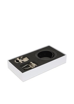 Calvin Klein Jeans Pasek Męski Mono Buckle + 2 Lth Belt 35mm K50K510162 Czarny ze sklepu MODIVO w kategorii Paski męskie - zdjęcie 182611010