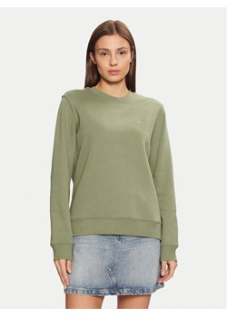 Tommy Jeans Bluza DW0DW19959 Zielony Regular Fit ze sklepu MODIVO w kategorii Bluzy damskie - zdjęcie 182611030