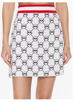 Pinko Spódnica mini Adamite 100448 A0KS Écru Slim Fit ze sklepu MODIVO w kategorii Spódnice - zdjęcie 182611261