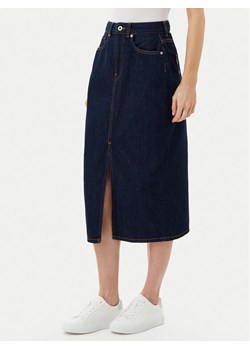 Pepe Jeans Spódnica jeansowa PL901186 Niebieski Regular Fit ze sklepu MODIVO w kategorii Spódnice - zdjęcie 182611273