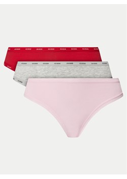 Guess Komplet 3 par stringów O4GG13 K6YW1 Kolorowy ze sklepu MODIVO w kategorii Majtki damskie - zdjęcie 182611302