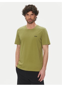 BOSS T-Shirt Mix&Match 50515312 Zielony Regular Fit ze sklepu MODIVO w kategorii T-shirty męskie - zdjęcie 182611311