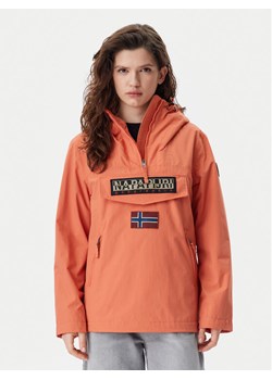 Napapijri Kurtka anorak Rainforest NP0A4G7F Pomarańczowy Regular Fit ze sklepu MODIVO w kategorii Kurtki damskie - zdjęcie 182611313