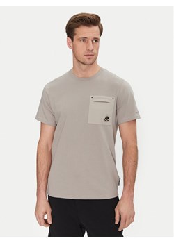 Moose Knuckles T-Shirt Dalon M15MT733 Szary Regular Fit ze sklepu MODIVO w kategorii T-shirty męskie - zdjęcie 182611331