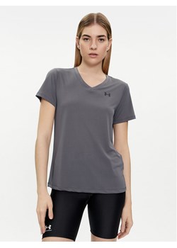 Under Armour Koszulka techniczna Tech Ssv- Solid 1384229-025 Szary Loose Fit - id: 0000303862497 - marki Under Armour - 182611360 Under Armour Koszulka techniczna Tech Ssv- Solid 1384229-025 Szary Loose Fit ze sklepu MODIVO w kategorii Bluzki damskie - zdjęcie 182611360
