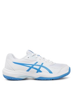 Asics Buty do tenisa Gel-Game Gs 1044A083 Biały ze sklepu MODIVO w kategorii Buty sportowe dziecięce - zdjęcie 182611431