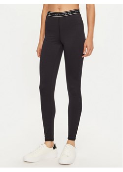 Juicy Couture Legginsy Kia JCSML224413 Czarny Slim Fit ze sklepu MODIVO w kategorii Spodnie damskie - zdjęcie 182611452