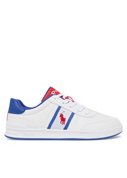 Polo Ralph Lauren Sneakersy Heritage Court III T-Toe RL02475103 Biały ze sklepu MODIVO w kategorii Buty sportowe dziecięce - zdjęcie 182611470