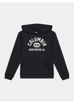 Columbia Bluza Trek™ Hoodie Czarny Regular Fit ze sklepu MODIVO w kategorii Bluzy chłopięce - zdjęcie 182611490