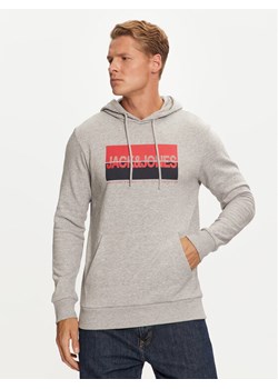 Jack&Jones Bluza Nolan 12256849 Szary Standard Fit ze sklepu MODIVO w kategorii Bluzy męskie - zdjęcie 182611680