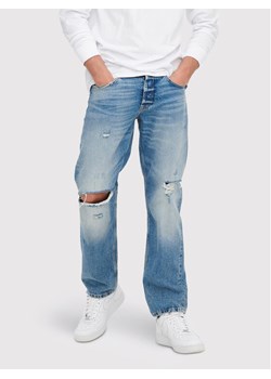 Only & Sons Jeansy Edge 22024067 Niebieski Loose Fit ze sklepu MODIVO w kategorii Jeansy męskie - zdjęcie 182611681