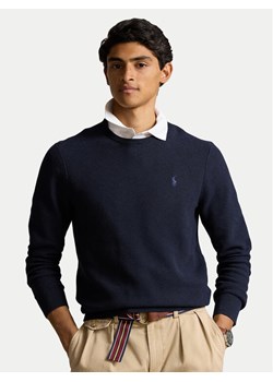 Polo Ralph Lauren Sweter 710918163001 Granatowy Regular Fit ze sklepu MODIVO w kategorii Swetry męskie - zdjęcie 182611691