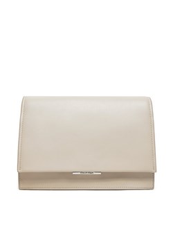 Calvin Klein Torebka Ck Linear Shoulder Bag K60K612158 Écru ze sklepu MODIVO w kategorii Kopertówki - zdjęcie 182611711