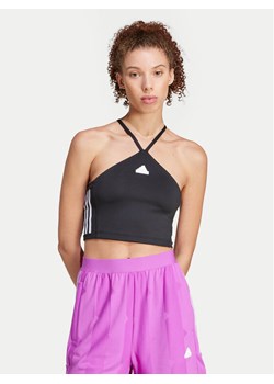 adidas Top Tiro Cut 3-Stripes Summer IX3503 Czarny Slim Fit - id: 0000303899790 - marki adidas - 182611712 adidas Top Tiro Cut 3-Stripes Summer IX3503 Czarny Slim Fit ze sklepu MODIVO w kategorii Bluzki damskie - zdjęcie 182611712