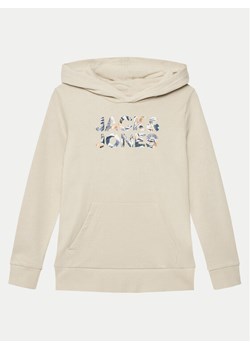 Jack&Jones Junior Bluza 12268859 Beżowy Relaxed Fit ze sklepu MODIVO w kategorii Bluzy dziewczęce - zdjęcie 182611920