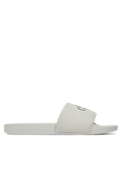 Calvin Klein Jeans Klapki Slide Monogram Cv YM0YM01271 Szary ze sklepu MODIVO w kategorii Klapki męskie - zdjęcie 182611922