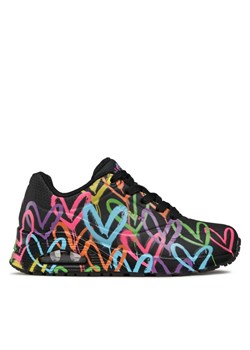Skechers Sneakersy Highlight Love 177981/BKMT Czarny ze sklepu MODIVO w kategorii Buty sportowe damskie - zdjęcie 182611980
