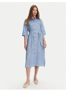 Max Mara Sukienka koszulowa Salute 2516221028 Błękitny Regular Fit ze sklepu MODIVO w kategorii Sukienki - zdjęcie 182612001
