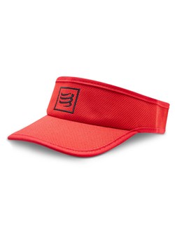 Compressport Daszek Visor CU00054B Czerwony ze sklepu MODIVO w kategorii Czapki z daszkiem męskie - zdjęcie 182612063