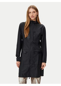 Rains Kurtka przeciwdeszczowa 12050 Czarny Regular Fit ze sklepu MODIVO w kategorii Kurtki damskie - zdjęcie 182612070