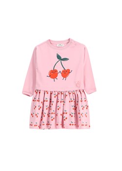 Coccodrillo Sukienka codzienna WC5129102MGN Różowy Regular Fit ze sklepu MODIVO w kategorii Sukienki niemowlęce - zdjęcie 182612073