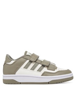 adidas Sneakersy Rapid Court JP7653 Zielony ze sklepu MODIVO w kategorii Buty sportowe dziecięce - zdjęcie 182612141