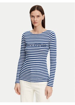 Marc O'Polo Bluzka M02 2196 52131 Niebieski Regular Fit ze sklepu MODIVO w kategorii Bluzki damskie - zdjęcie 182612154